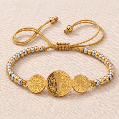 Adjustable St. Benedict Bracelet | Amen Artisian