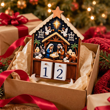 Nativity Christmas Countdown Calendar