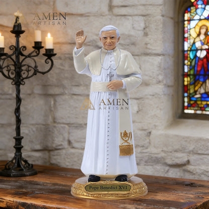 Pope Benedict XVI Statue Amen Artisan