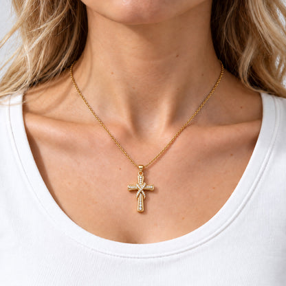 【DEAL TODAY】Intertwined Cross Necklace