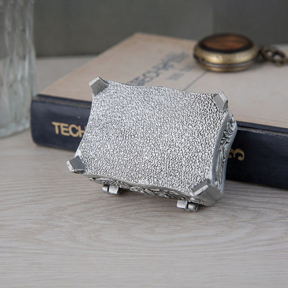 Last Supper Keepsake Box with Antique Silver-Tone Finish