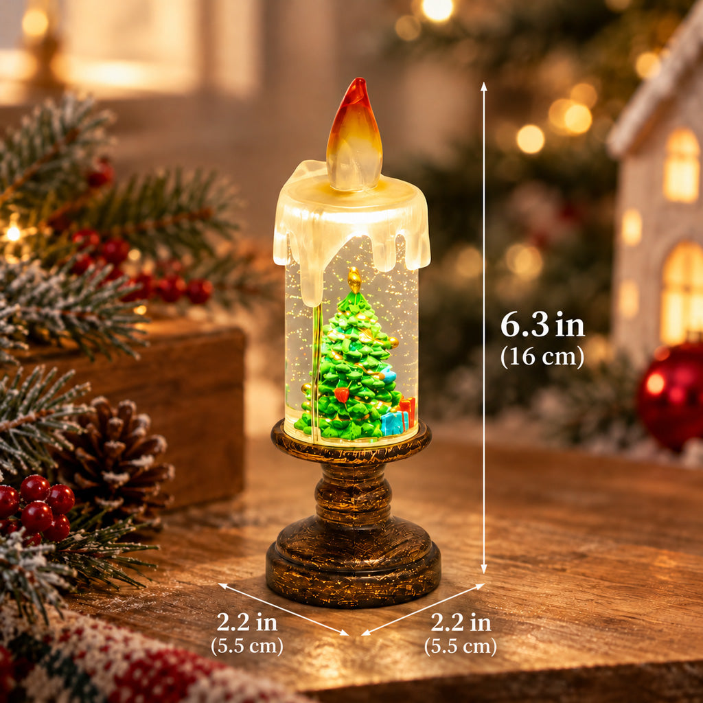 Christmas Tree Candle Night Light