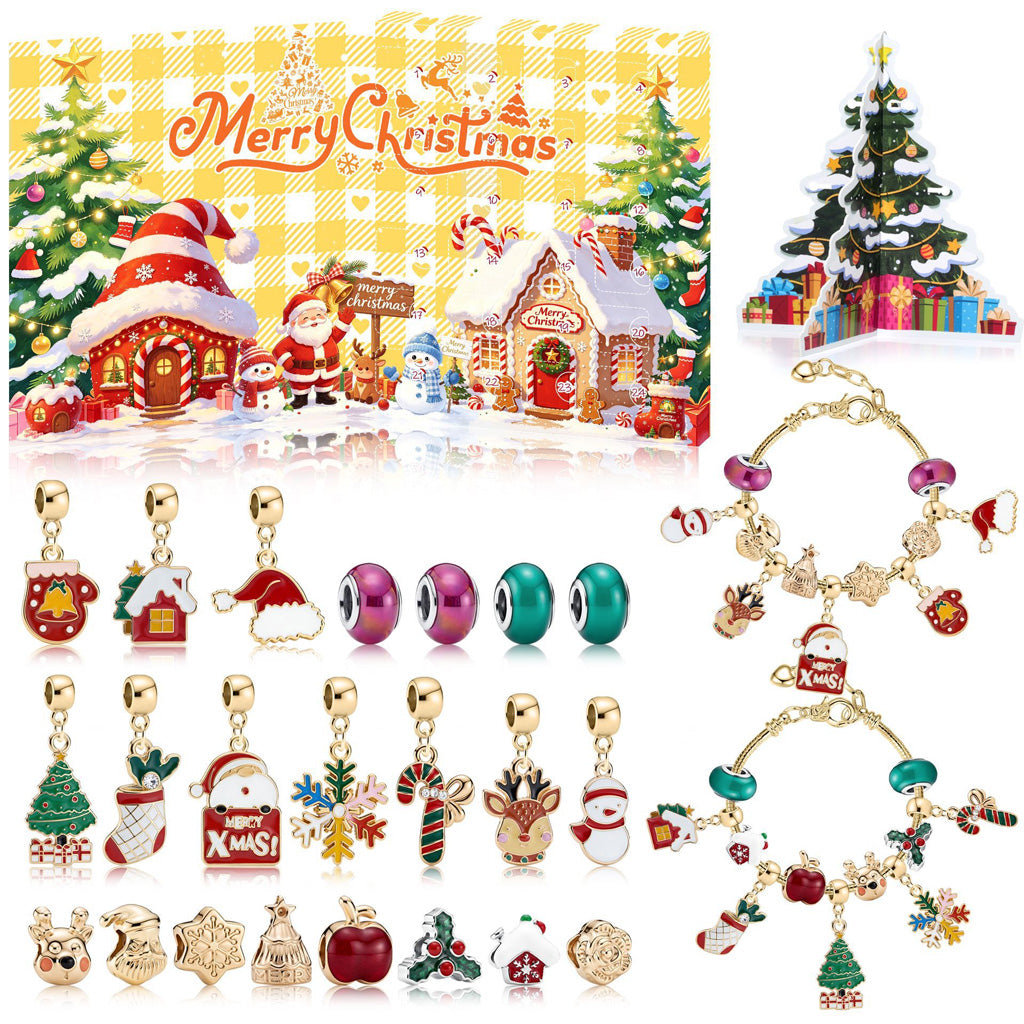 Christmas DIY Charm Bracelet Set