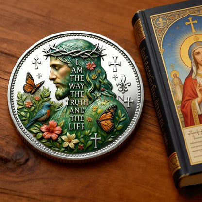 Jesus & Colossians 1:17 Commemorative Coin Amen Artisan