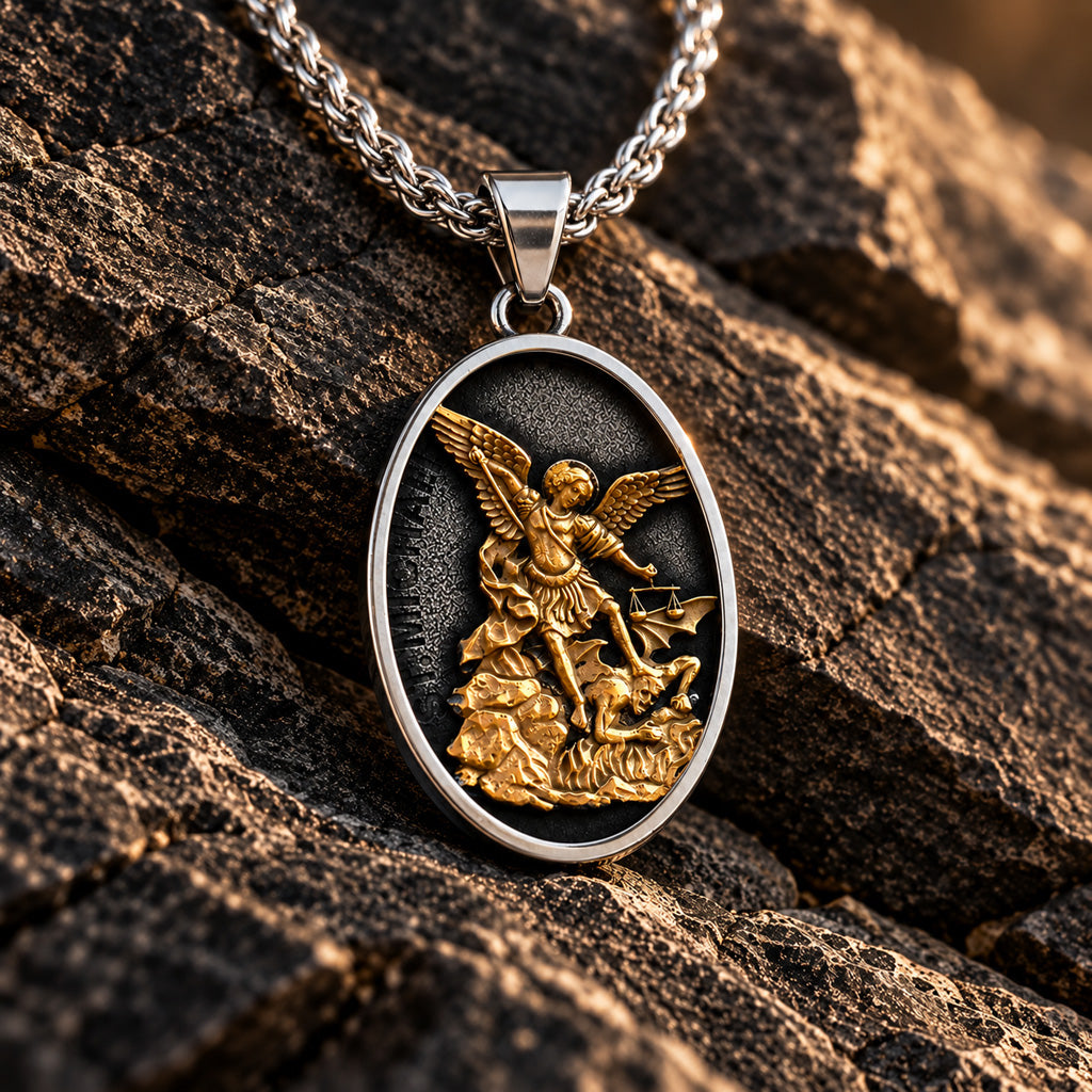 St. Michael Medal Necklace