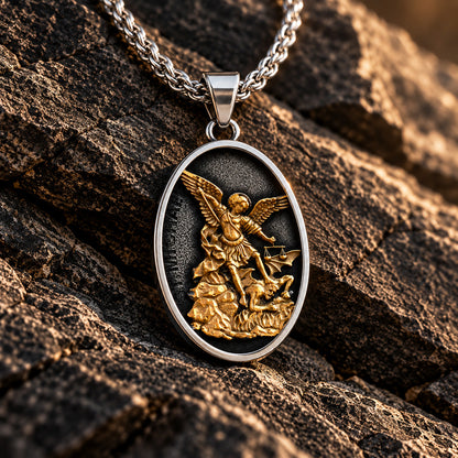 St. Michael Medal Necklace