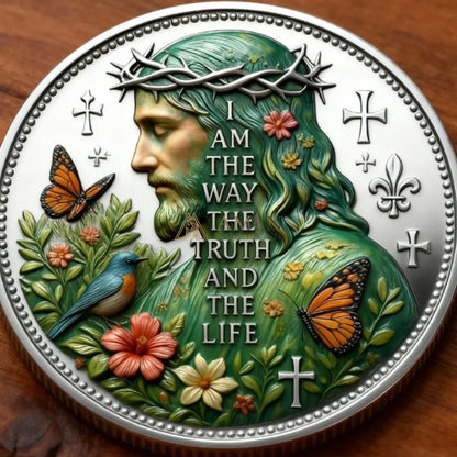 Jesus & Colossians 1:17 Commemorative Coin Amen Artisan