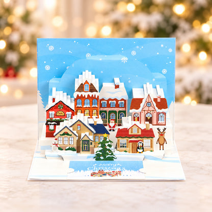 3D Pop-Up Christmas Card