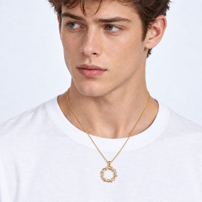 Crown of Thorns Pendant Necklace