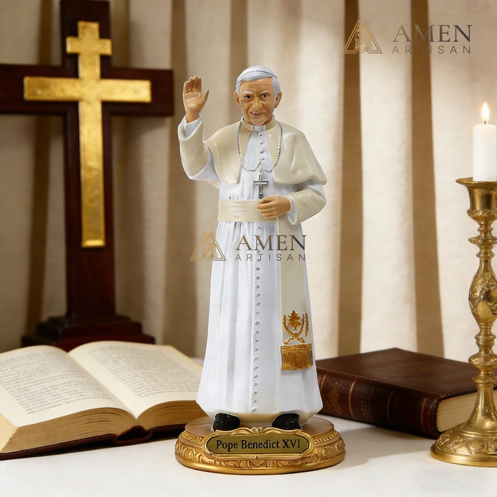 Pope Benedict XVI Statue Amen Artisan