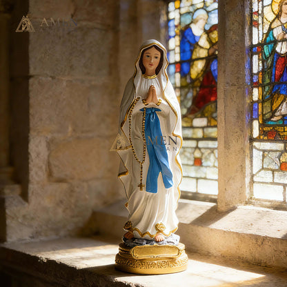 Our Lady of Lourdes Statue Amen Artisan
