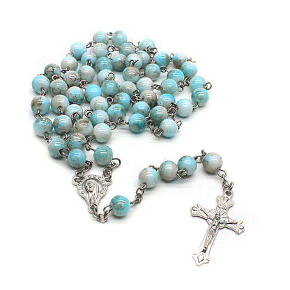 $0.99 Deal - Natural Stone Rosary – Faith Rooted in Creation