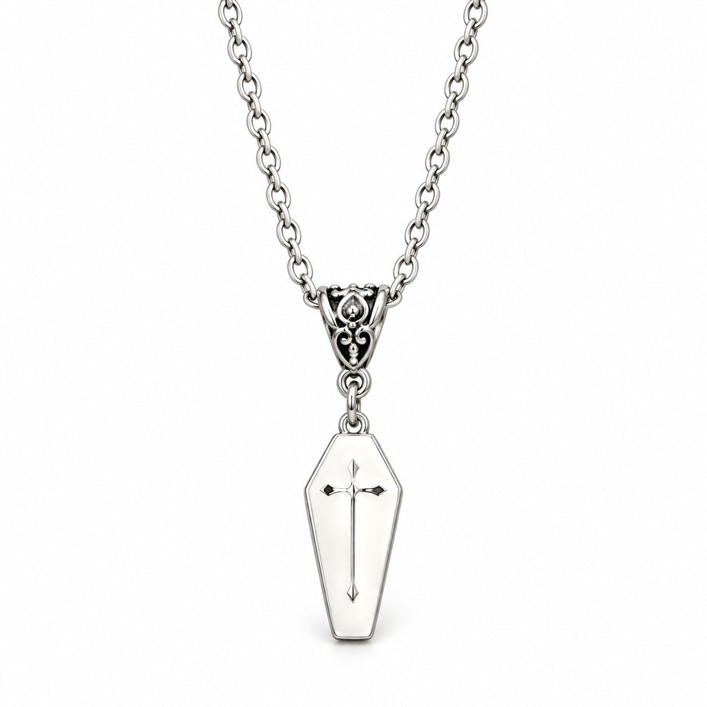 Halloween Gothic Coffin Necklace