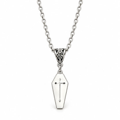 Halloween Gothic Coffin Necklace