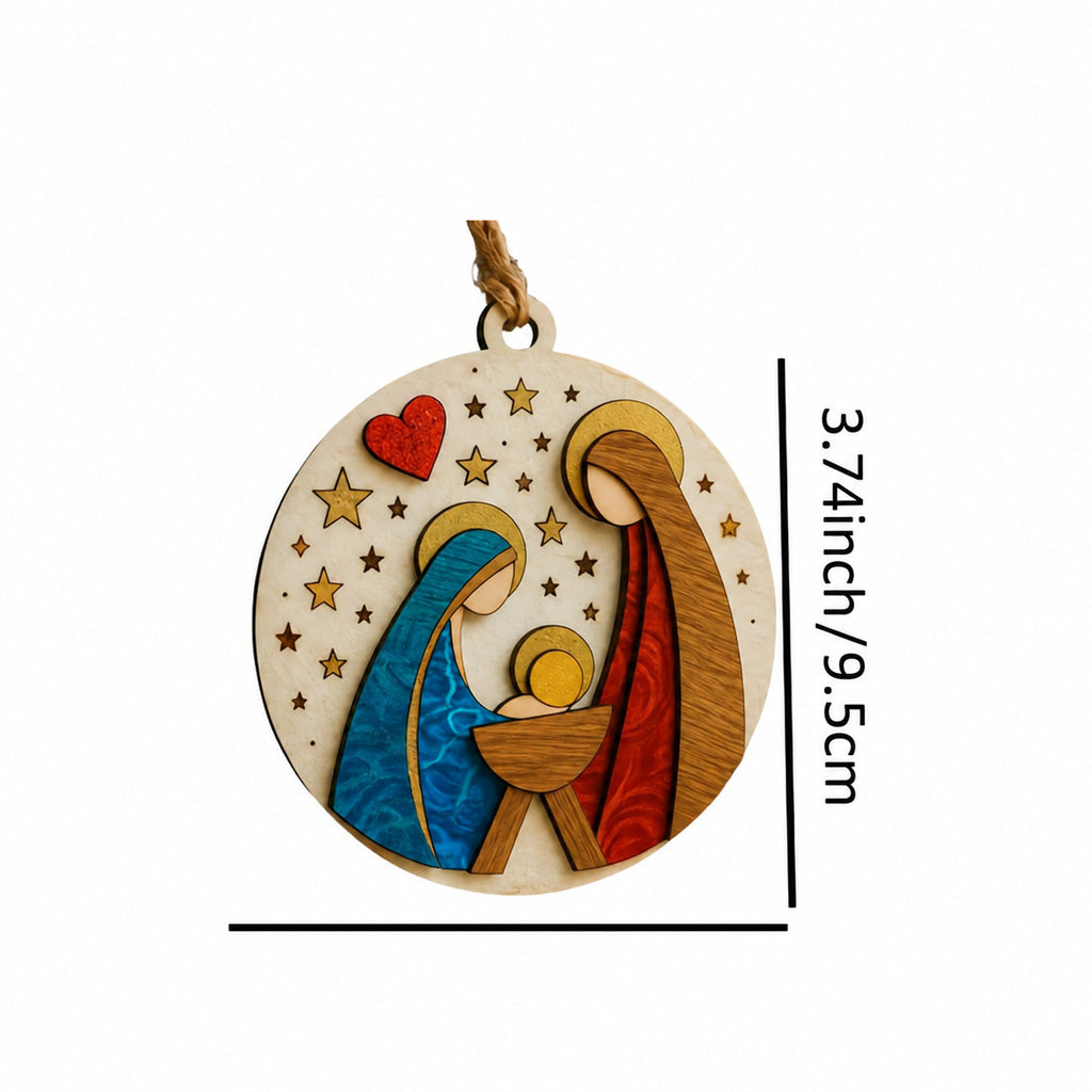 【DEAL TODAY】Holy Family Christmas Tree Ornament