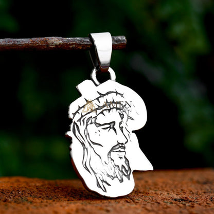 Christ of The Passion Icon Pendant Necklace Amen Artisan