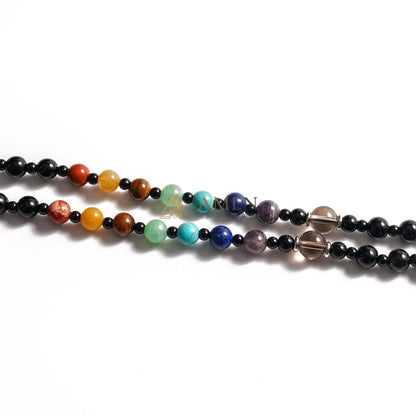 Multicolor Cross Rosary Amen Artisan