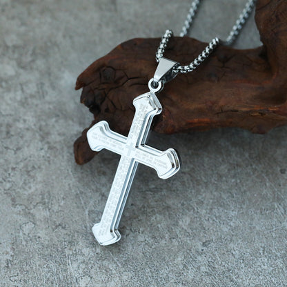 Lord’s Prayer Cross Pendant