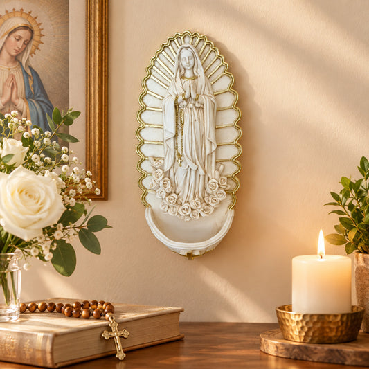 【LIMITED-TIME 50% OFF】Marian Holy Water Font