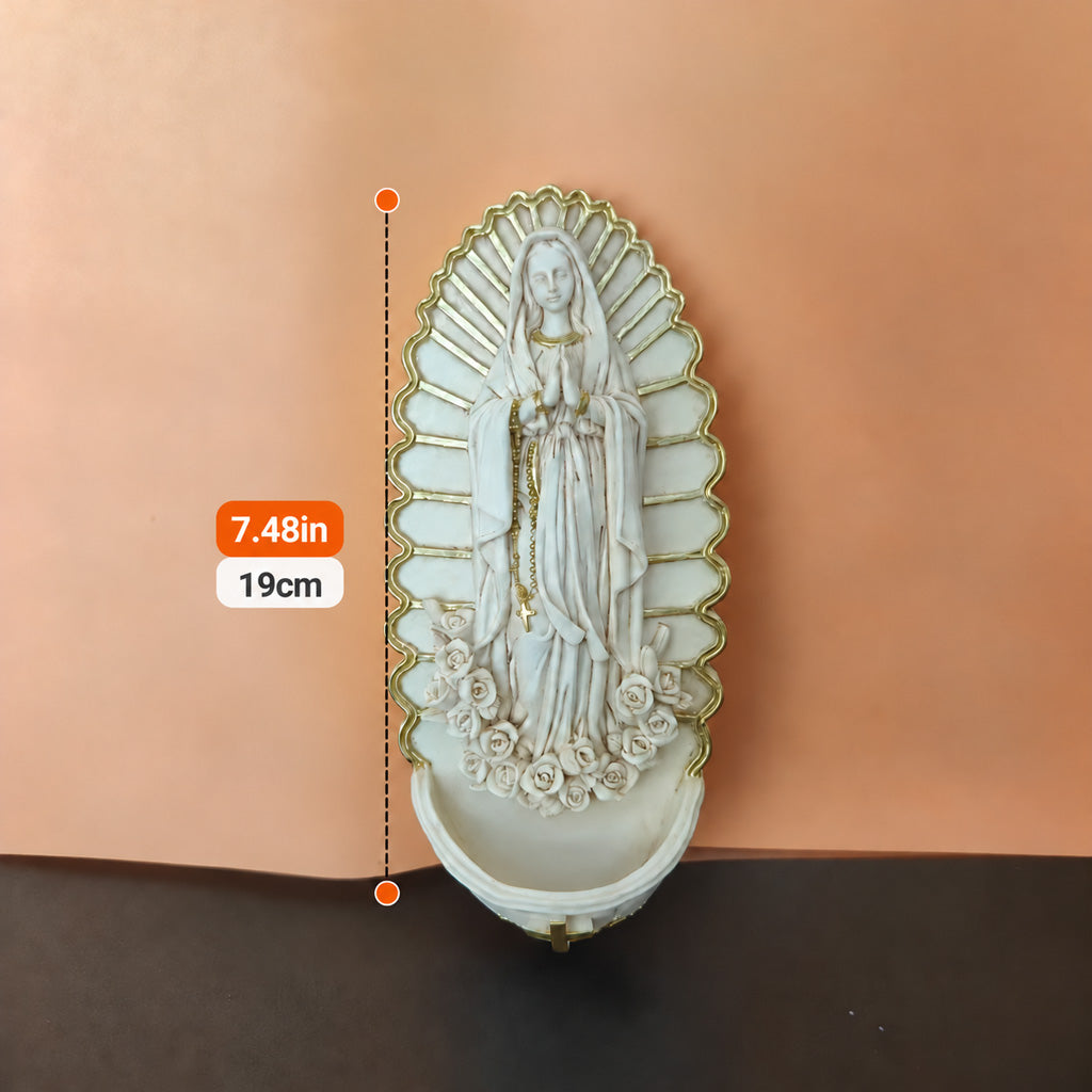 Marian Holy Water Font