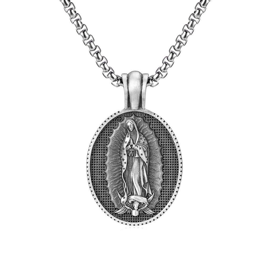 Our Lady of Guadalupe Medal Necklace