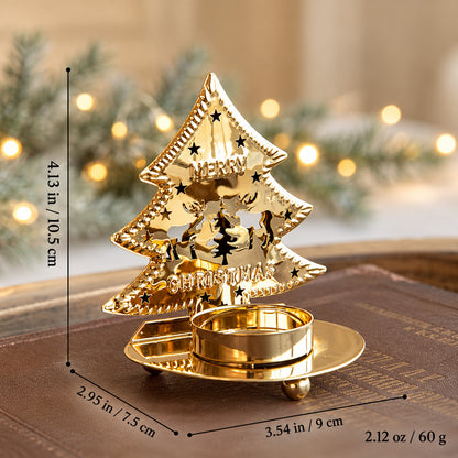 Merry Christmas Candle Holder