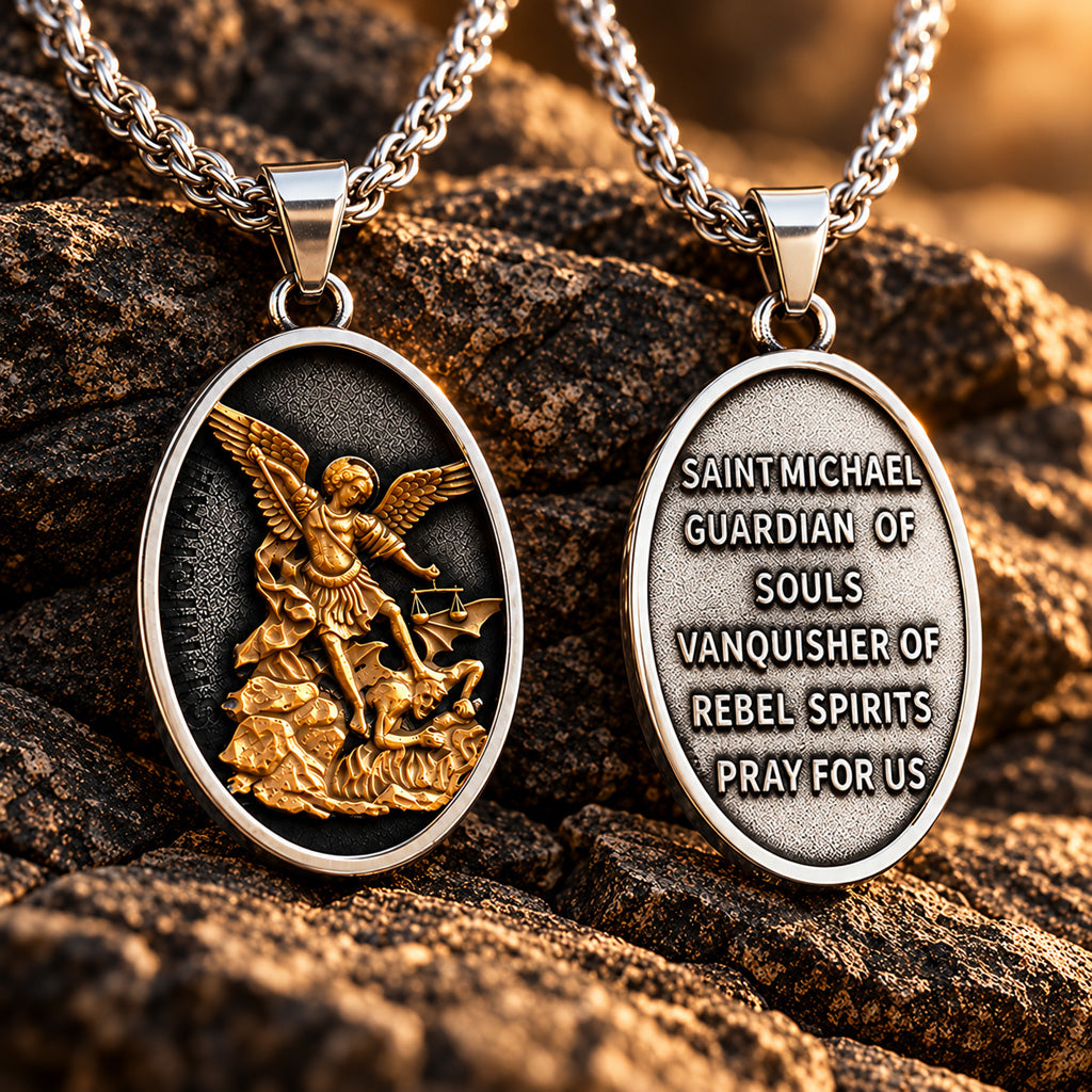St. Michael Medal Necklace