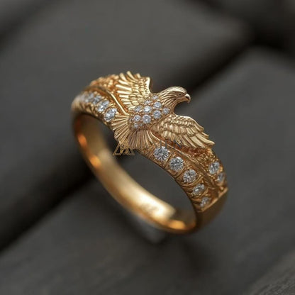 Liberty Bald Eagle Ring Amen Artisan