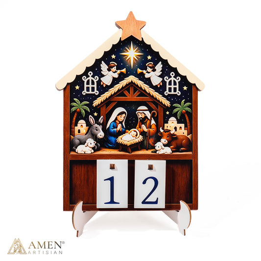 Nativity Christmas Countdown Calendar