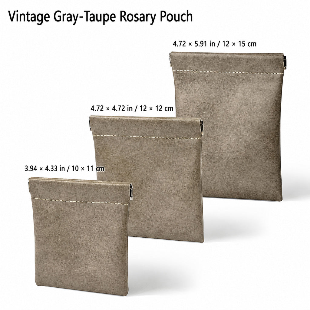 Simple Rosary Storage Pouch for Everyday Carry and Prayer