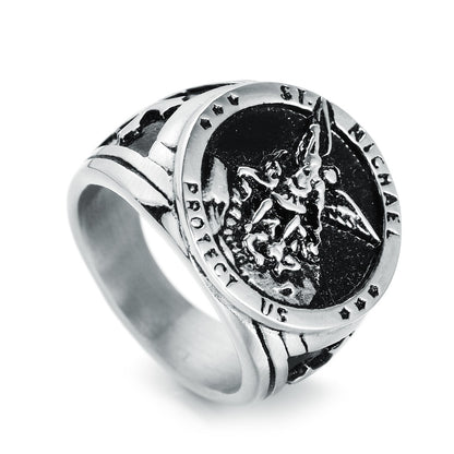 St. Michael the Archangel Signet Ring