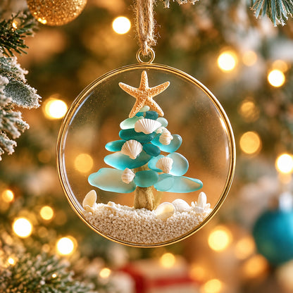 Coastal Christmas Ornament