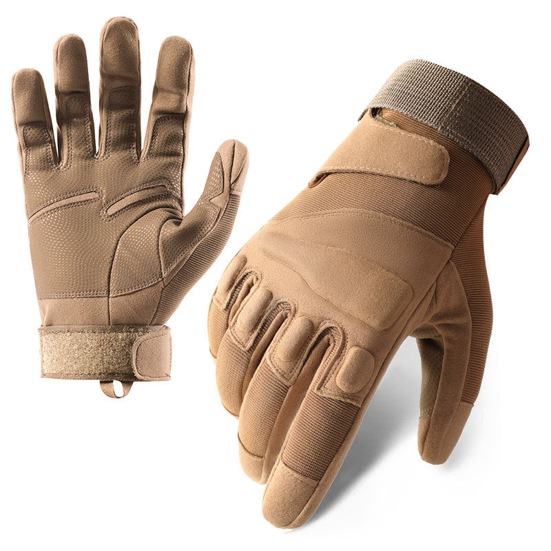Full-Finger Outdoor Gloves with Knuckle Guard Design — Steady Grip | Amen Artisan