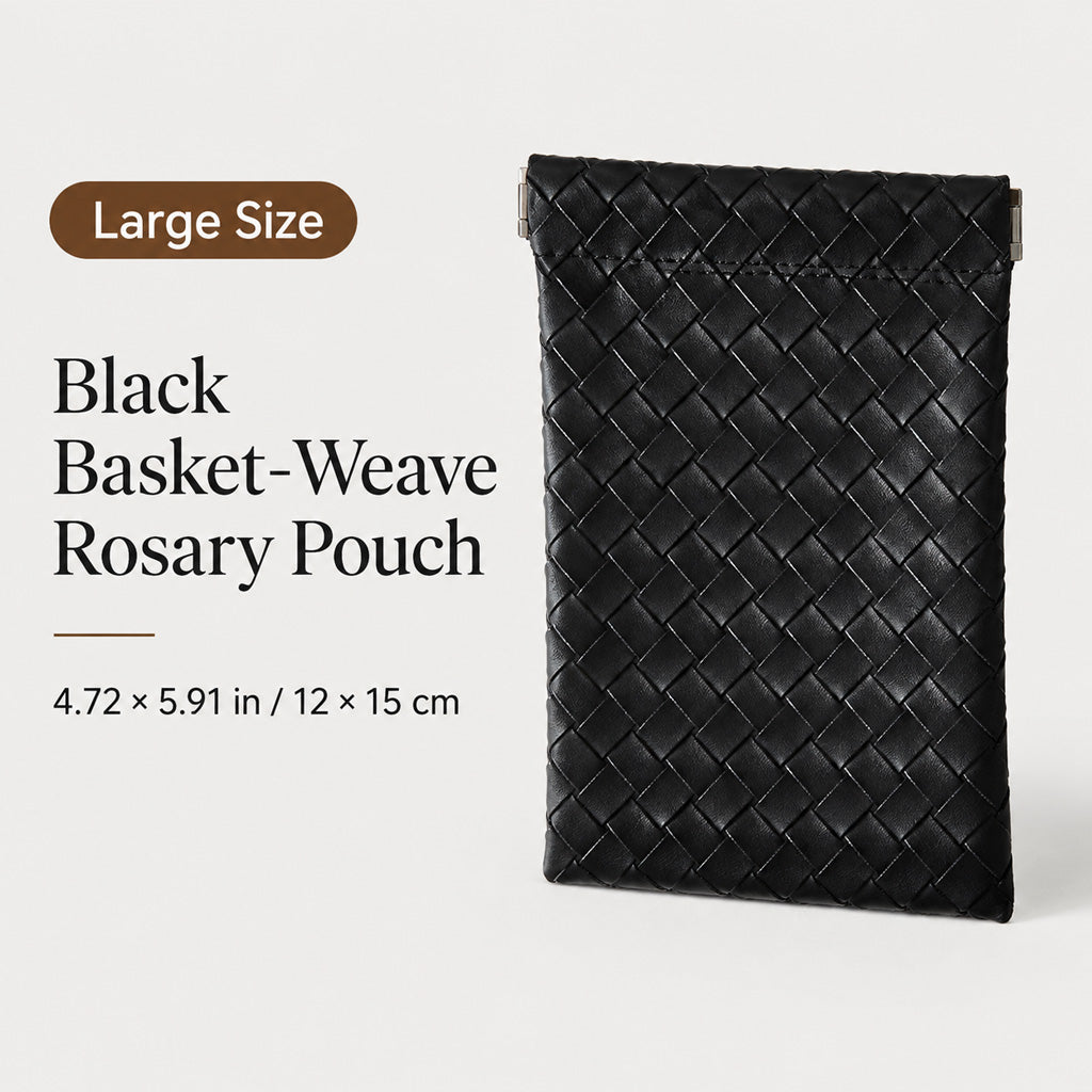 Simple Rosary Storage Pouch for Everyday Carry and Prayer