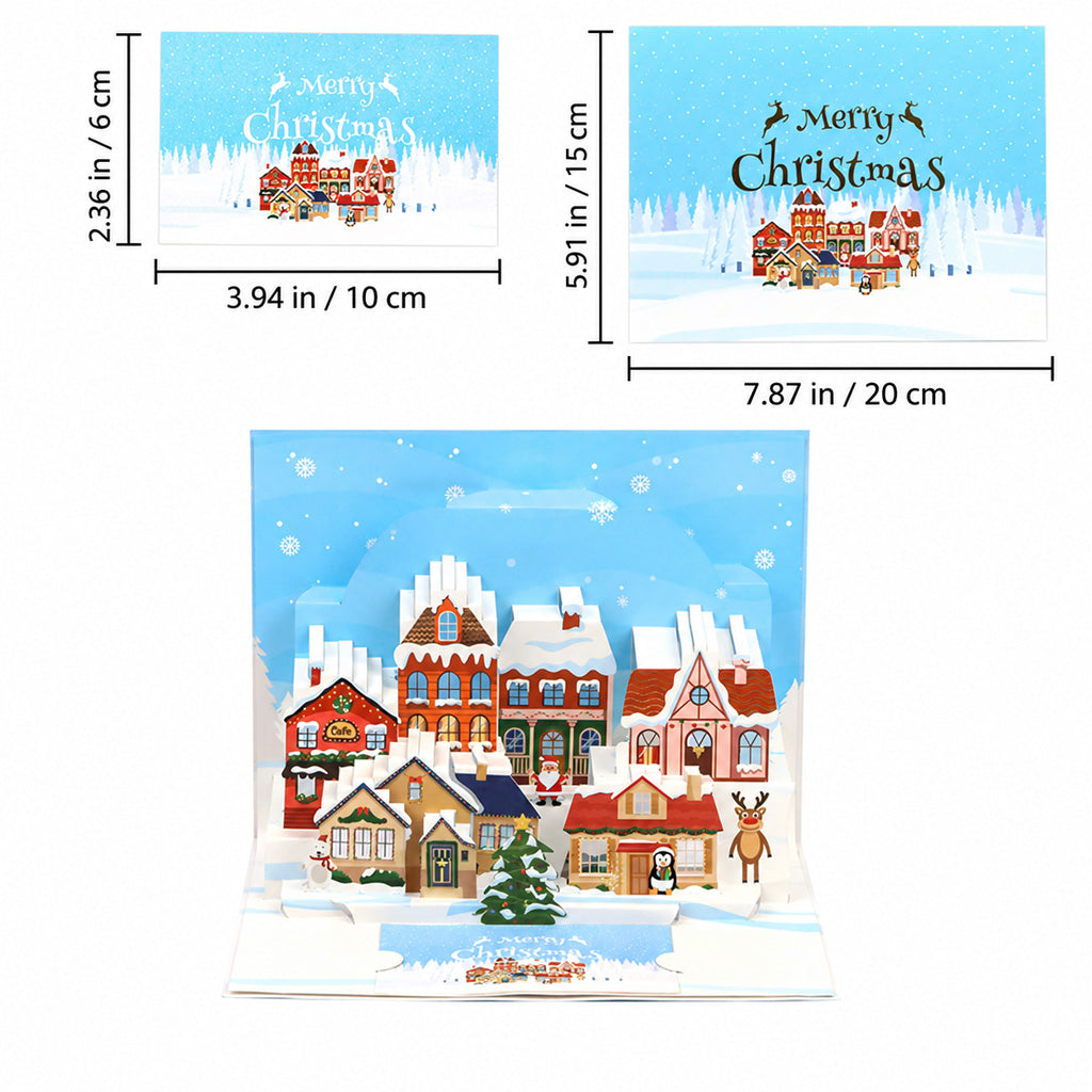3D Pop-Up Christmas Card