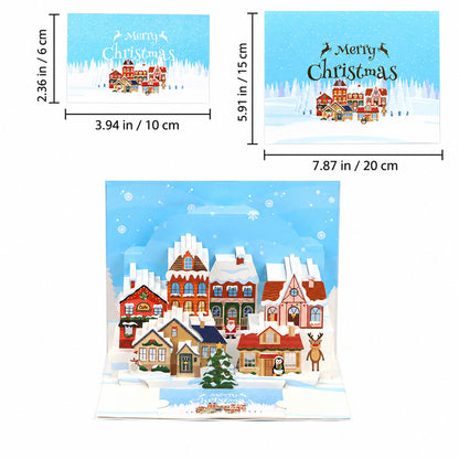 3D Pop-Up Christmas Card