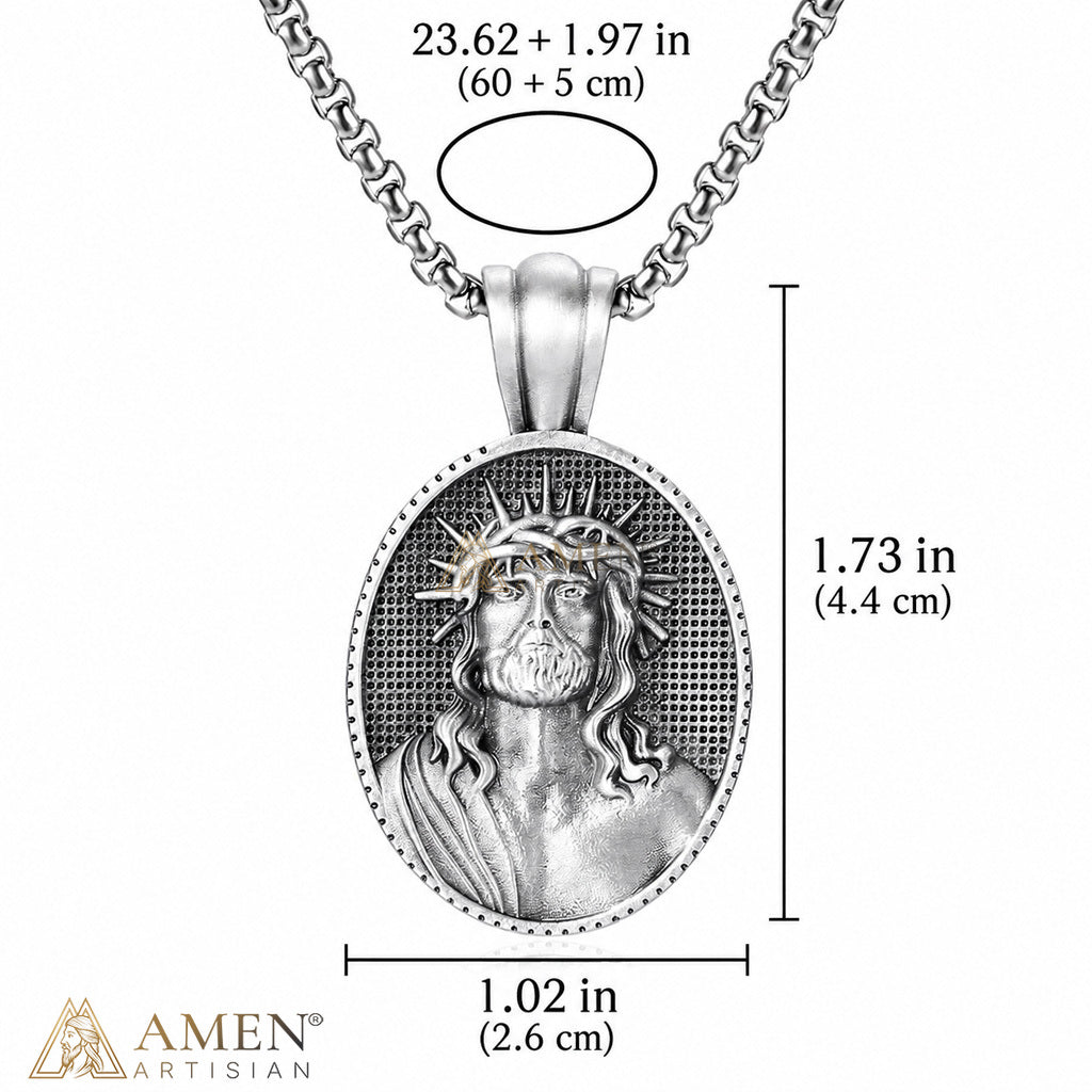 Jesus Christ Crown of Thorns Necklace | Amen Artisian