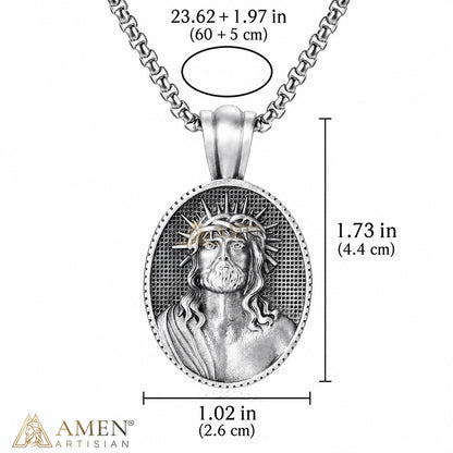 Jesus Christ Crown of Thorns Necklace | Amen Artisian