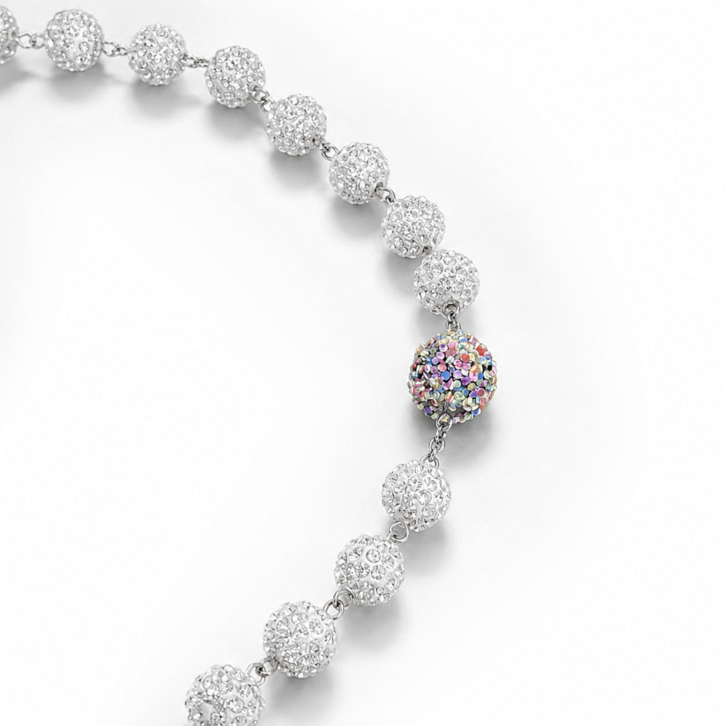 Our Lady of Guadalupe Five-Decade Rosary with Rhinestone-Covered Beads — Devotion | Amen Artisan®