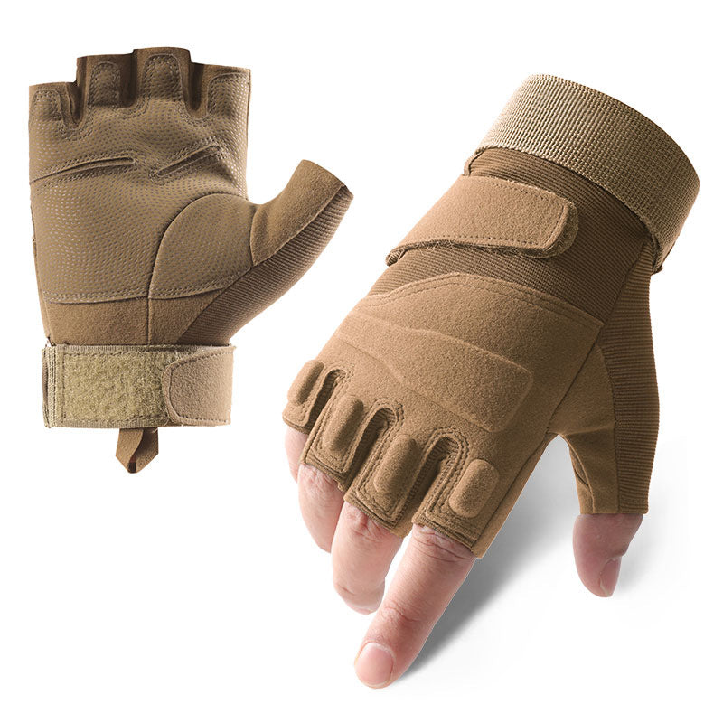 Full-Finger Outdoor Gloves with Knuckle Guard Design — Steady Grip | Amen Artisan