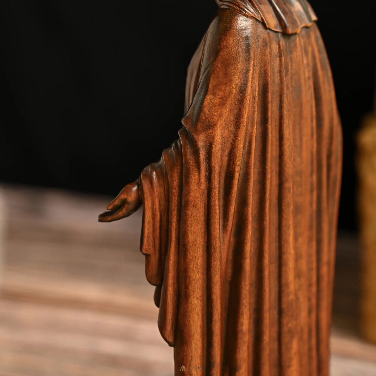 Our Lady of Grace Wood Carving