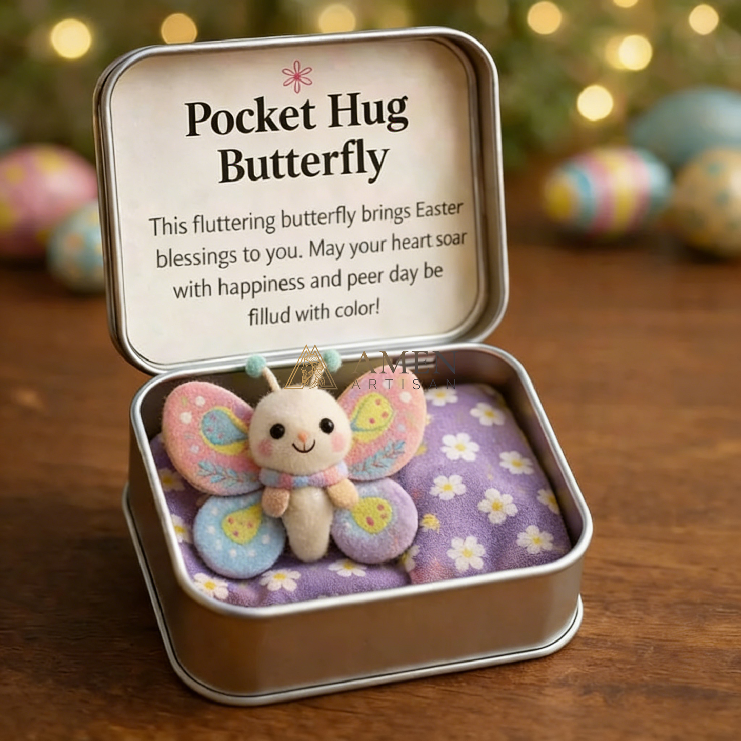 Easter Pocket Hug Box Amen Artisan