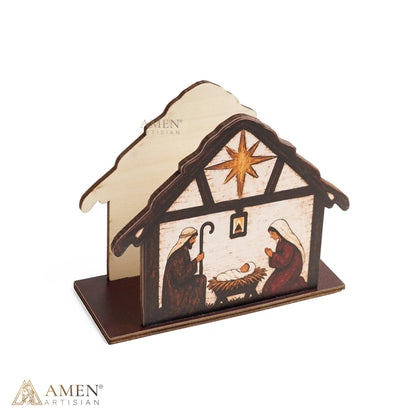 Christmas Nativity Napkin Holder
