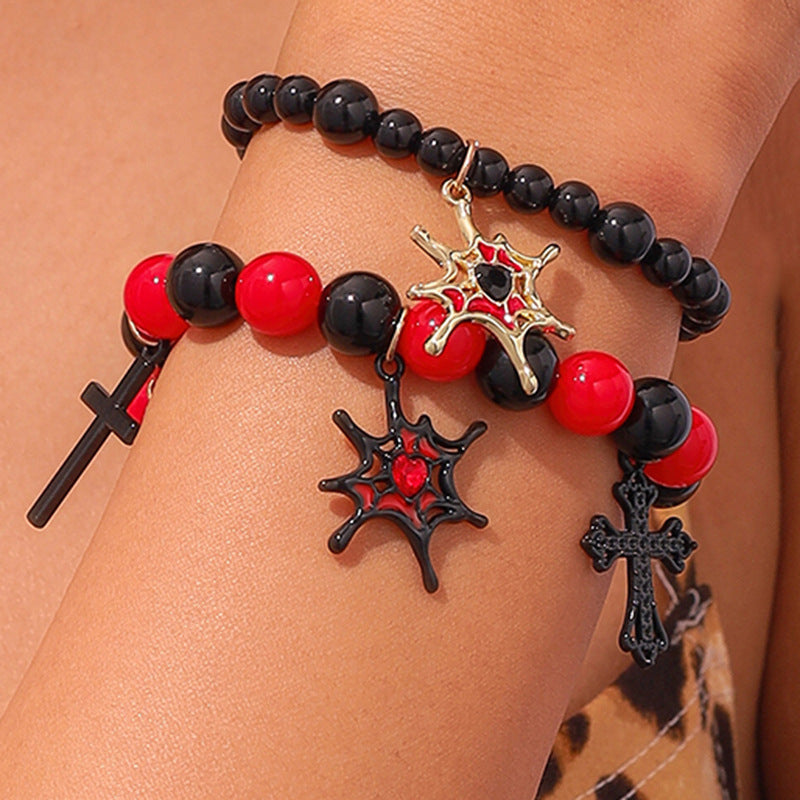 Halloween Gothic Charm Bracelet