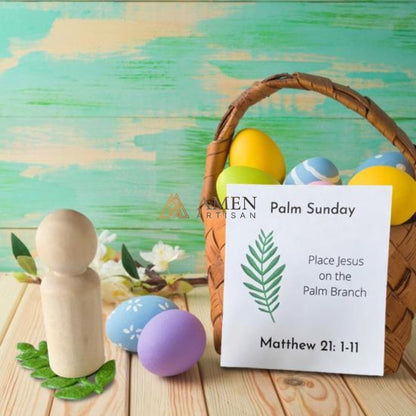 Handcrafted Easter Holy Week Box Gift Set Amen Artisan