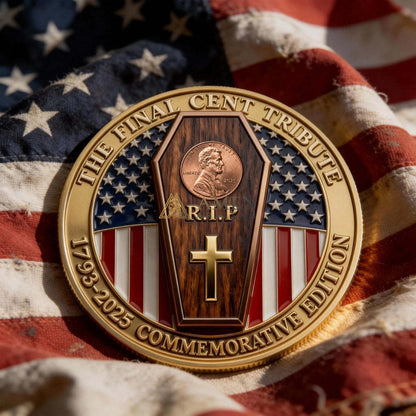 Jesus & The Last Cent Tribute Commemorative Coin Amen Artisan