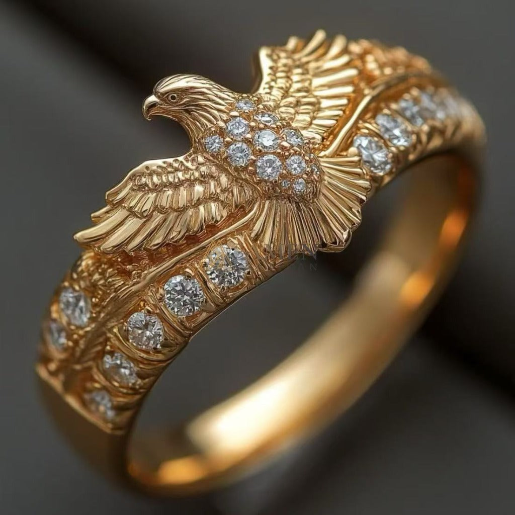Liberty Bald Eagle Ring Amen Artisan