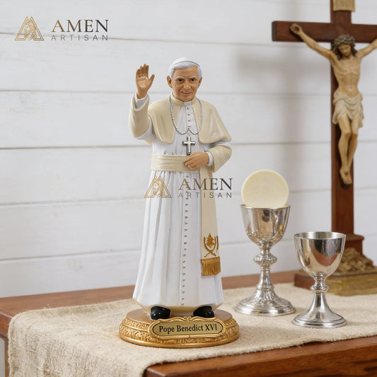 Pope Benedict XVI Statue Amen Artisan