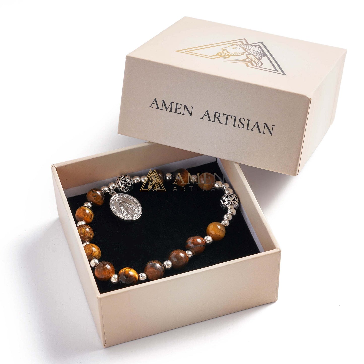 Natural Stone Bracelet Amen Artisan