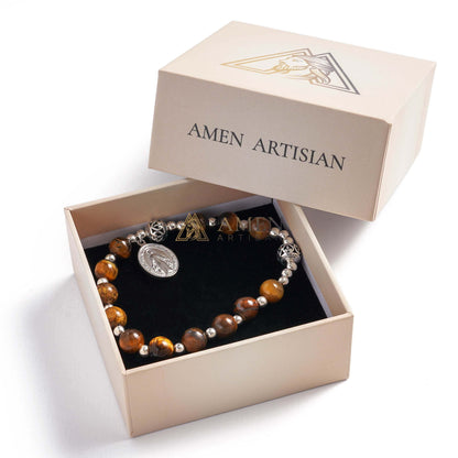 Natural Stone Bracelet Amen Artisan